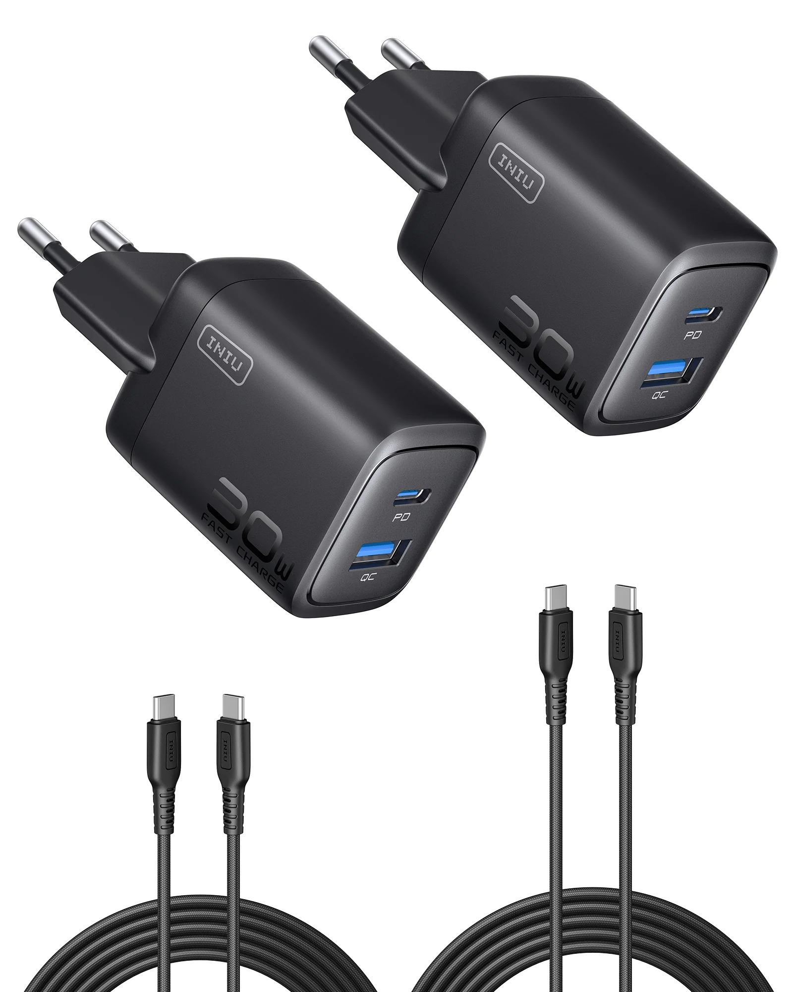 INIU A12 Dual Port Charger 30W (2-Pack) - Image 11
