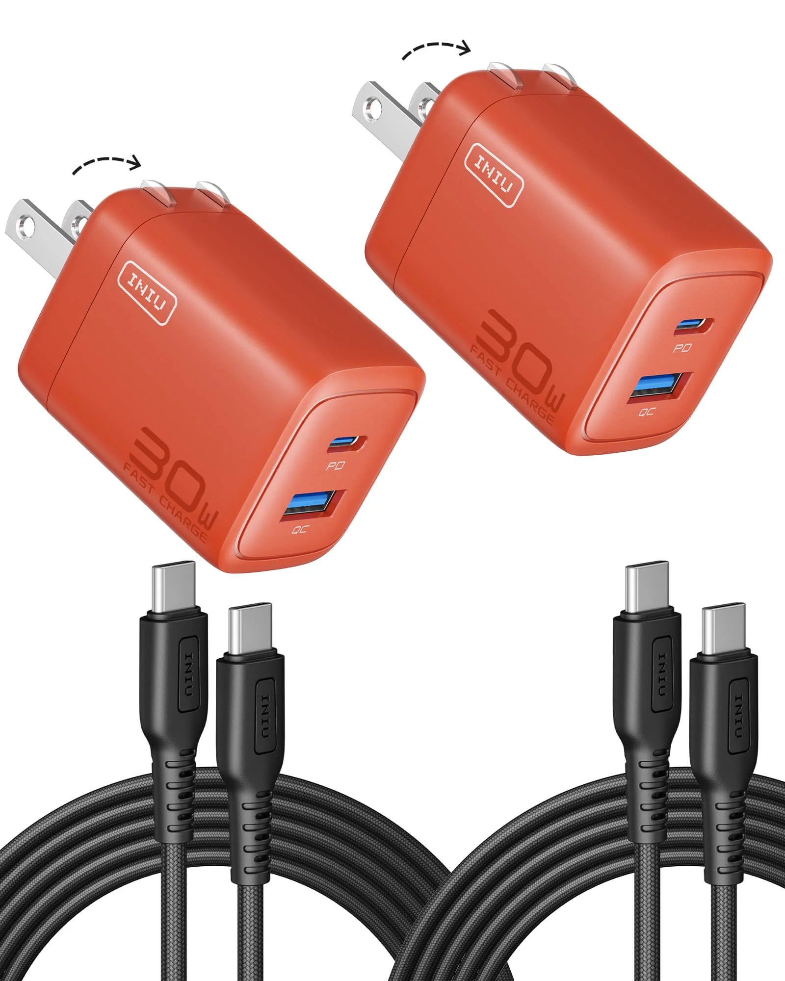 INIU A12 Dual Port Charger 30W (2-Pack) - Image 15