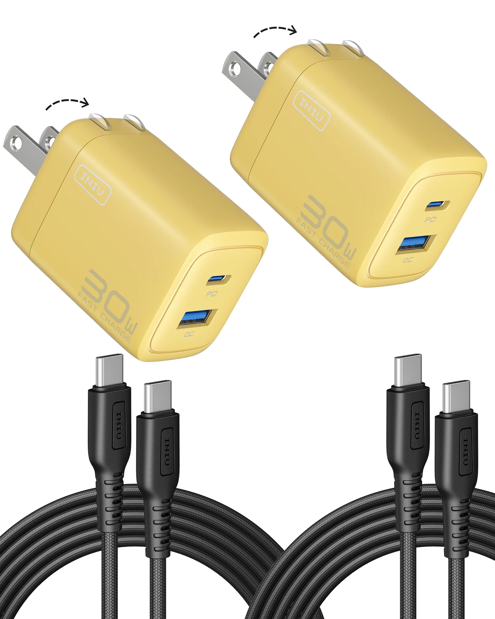 INIU A12 Dual Port Charger 30W (2-Pack) - Image 16