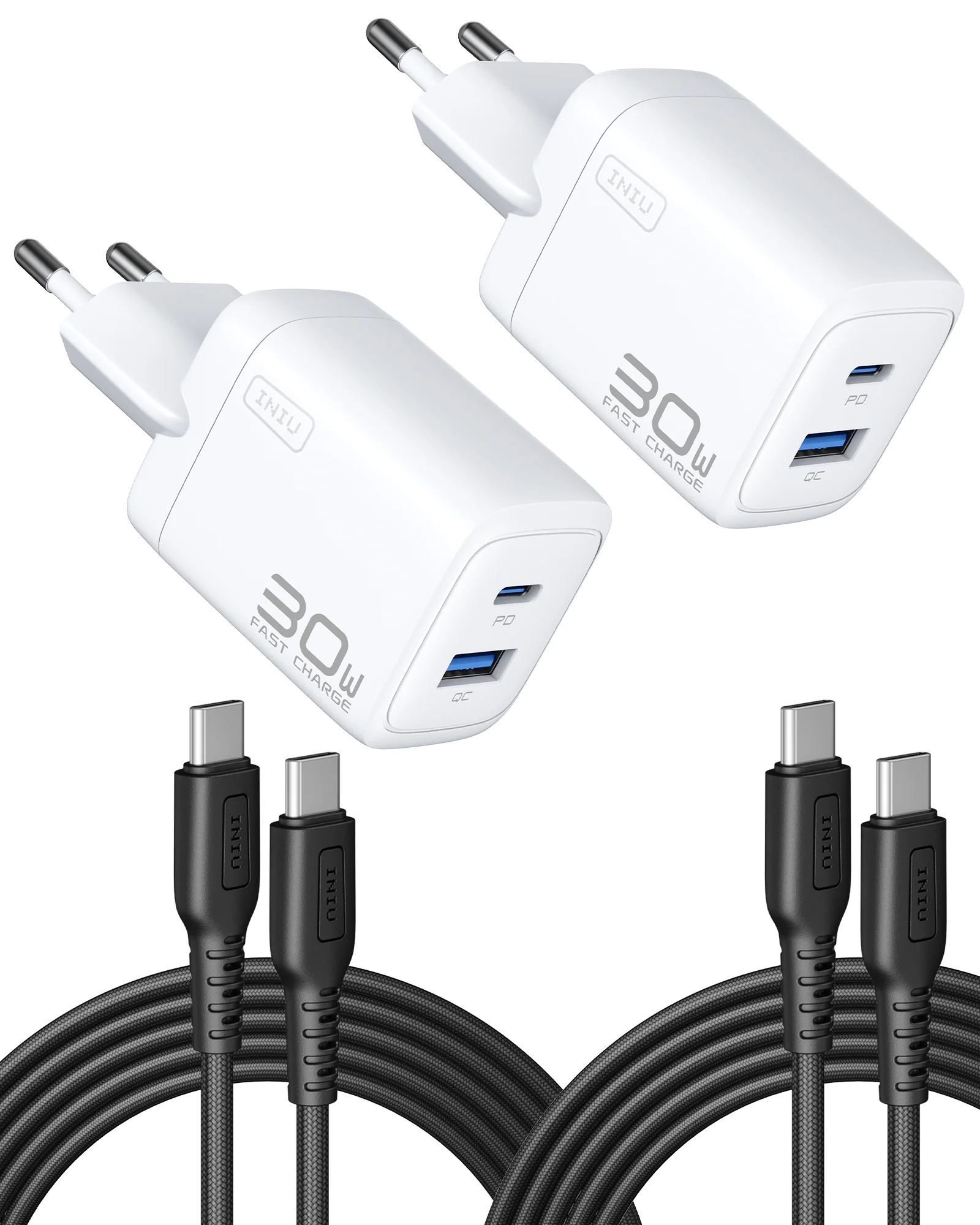 INIU A12 Dual Port Charger 30W (2-Pack) - Image 19