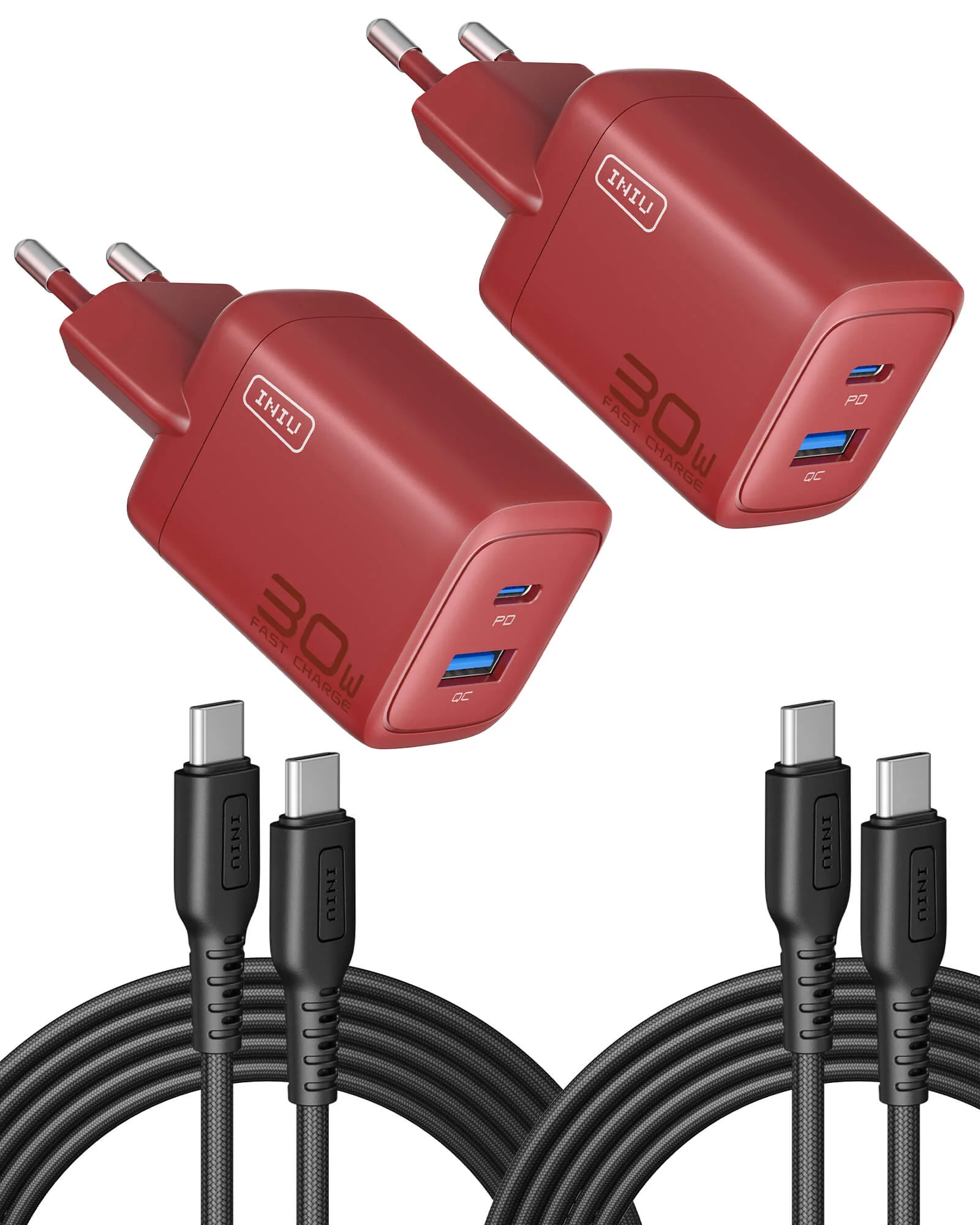 INIU A12 Dual Port Charger 30W (2-Pack) - Image 20