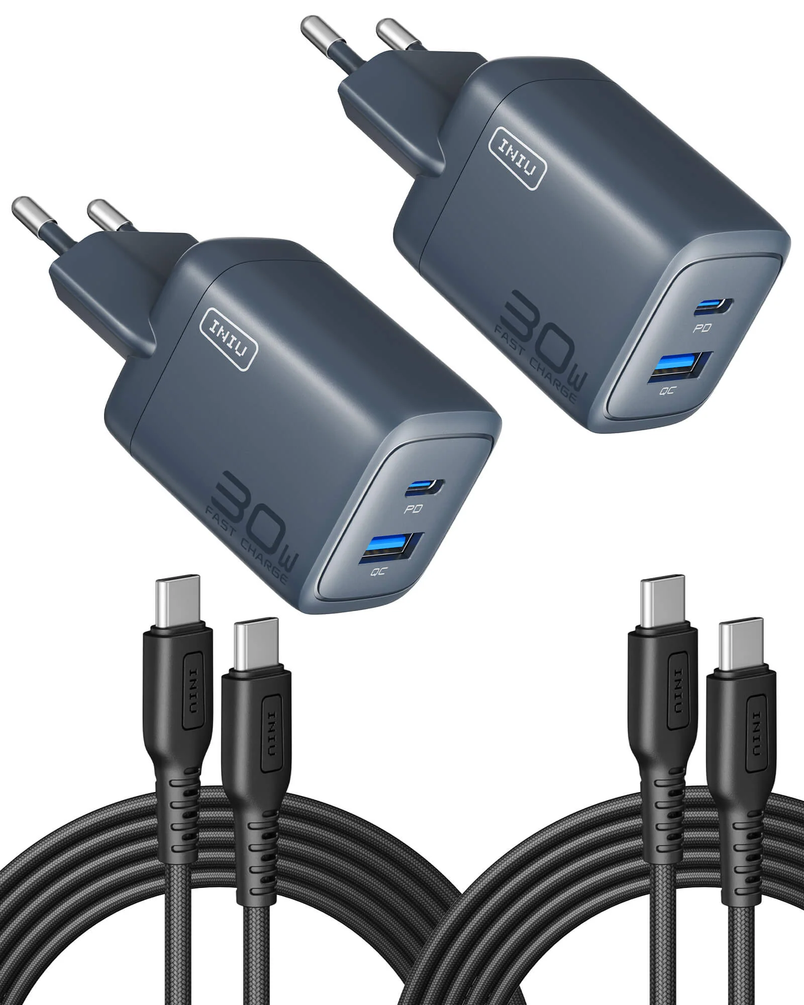 INIU A12 Dual Port Charger 30W (2-Pack) - Image 21