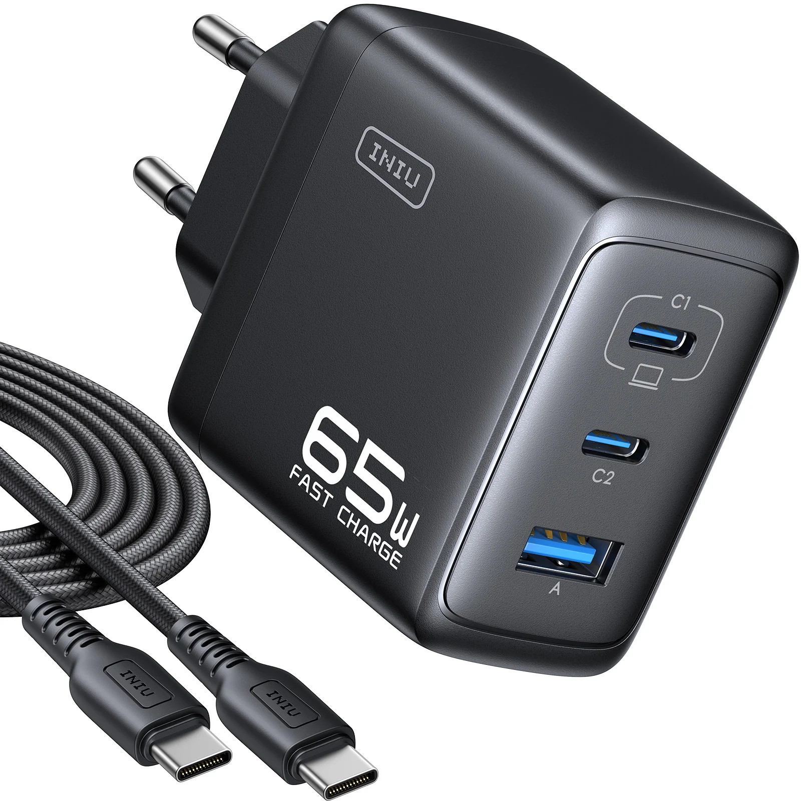 INIU A21 65W 3-Port GaN Charger - Image 8