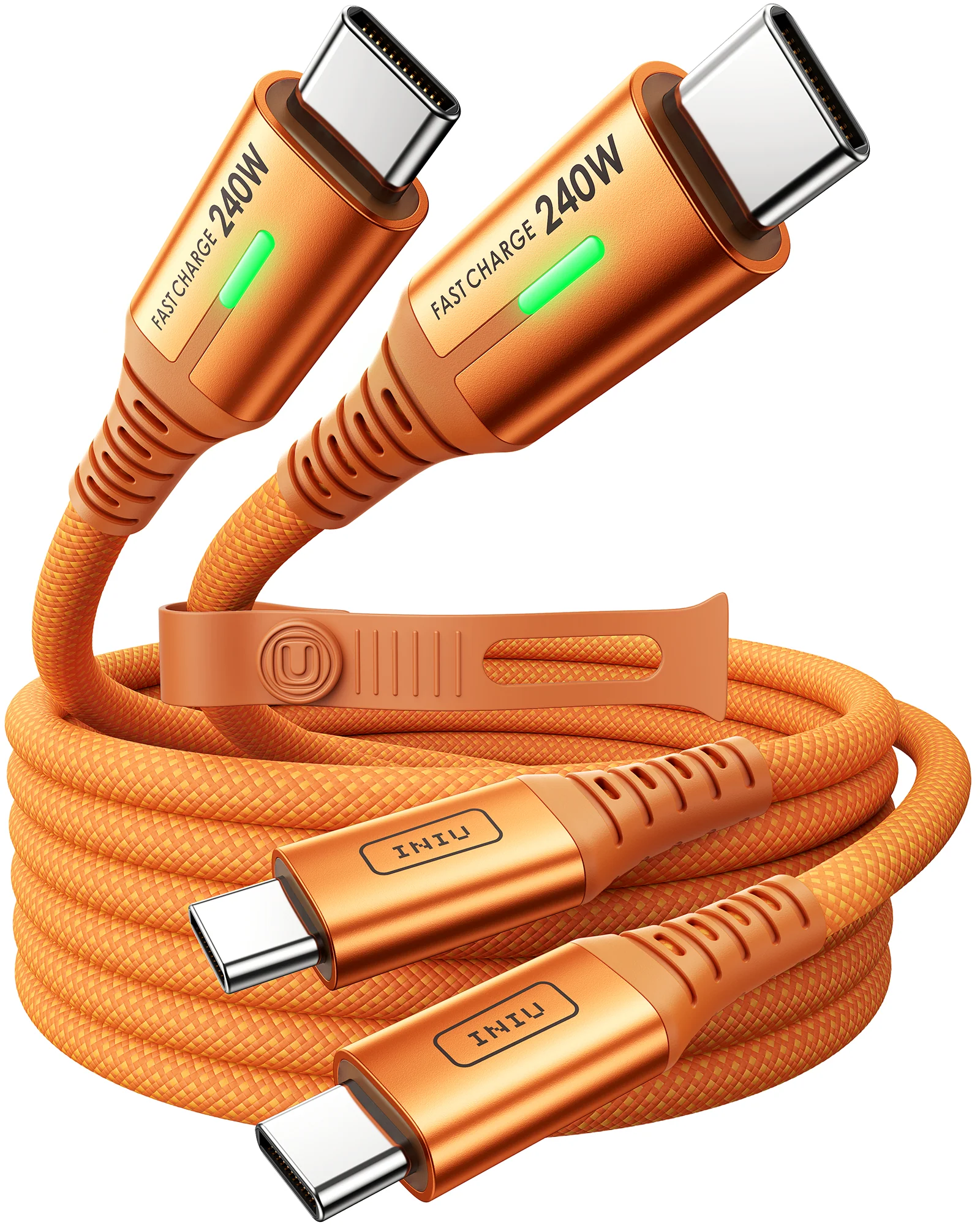 INIU D7CC USB C to C Cable 240W (6.6ft, 2-Pack) - Image 9
