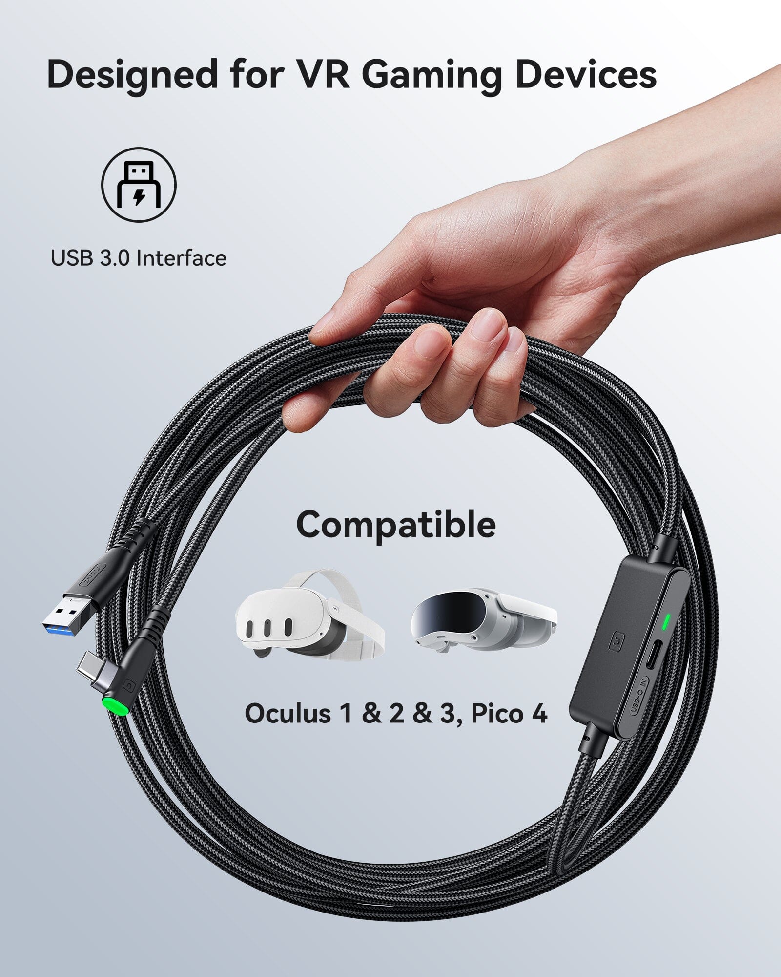 INIU DI401 16FT VR High Speed Transfer Link Cable - Image 3