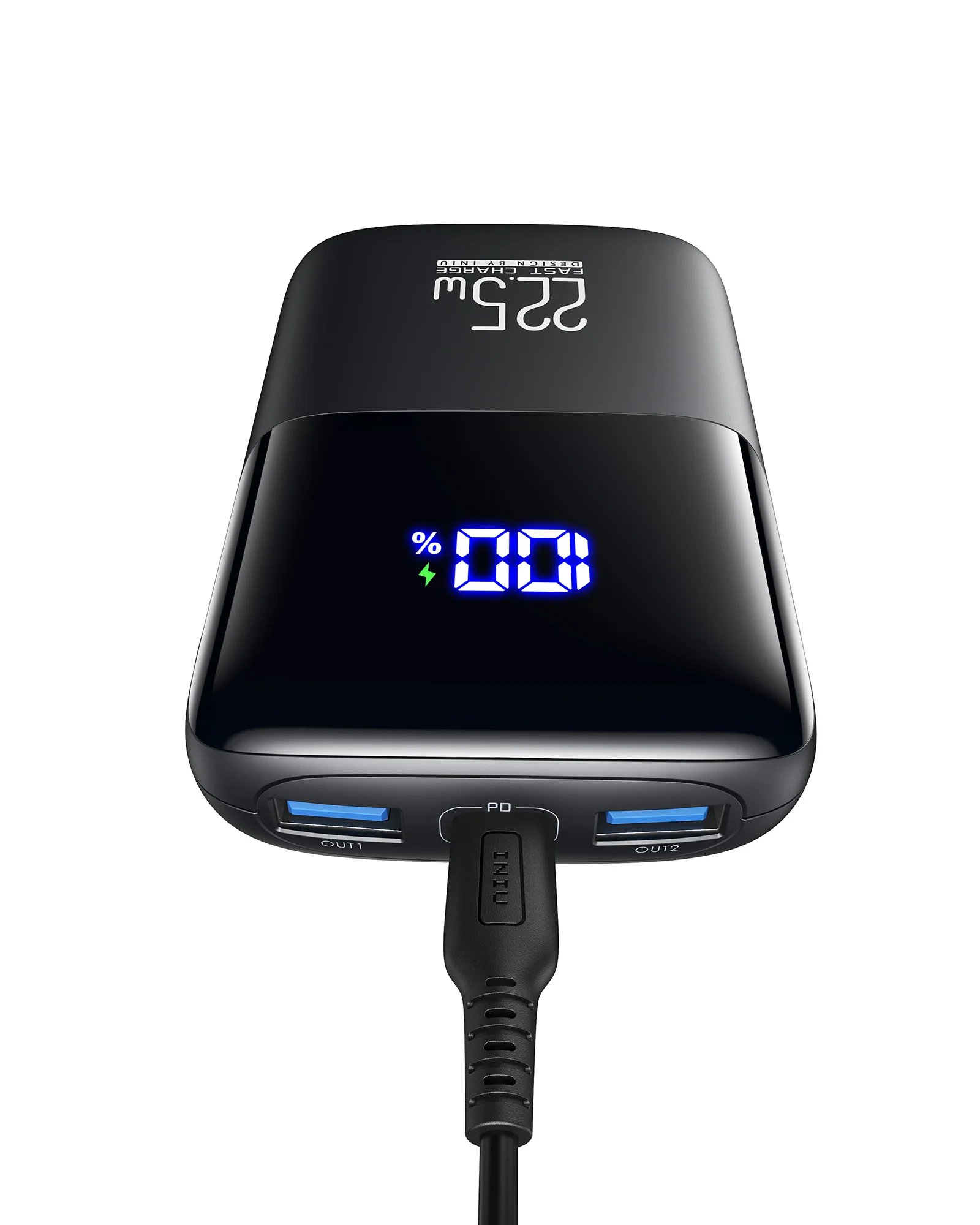 INIU B61 Power Bank 10000mAh, 3-Port Design - Image 8