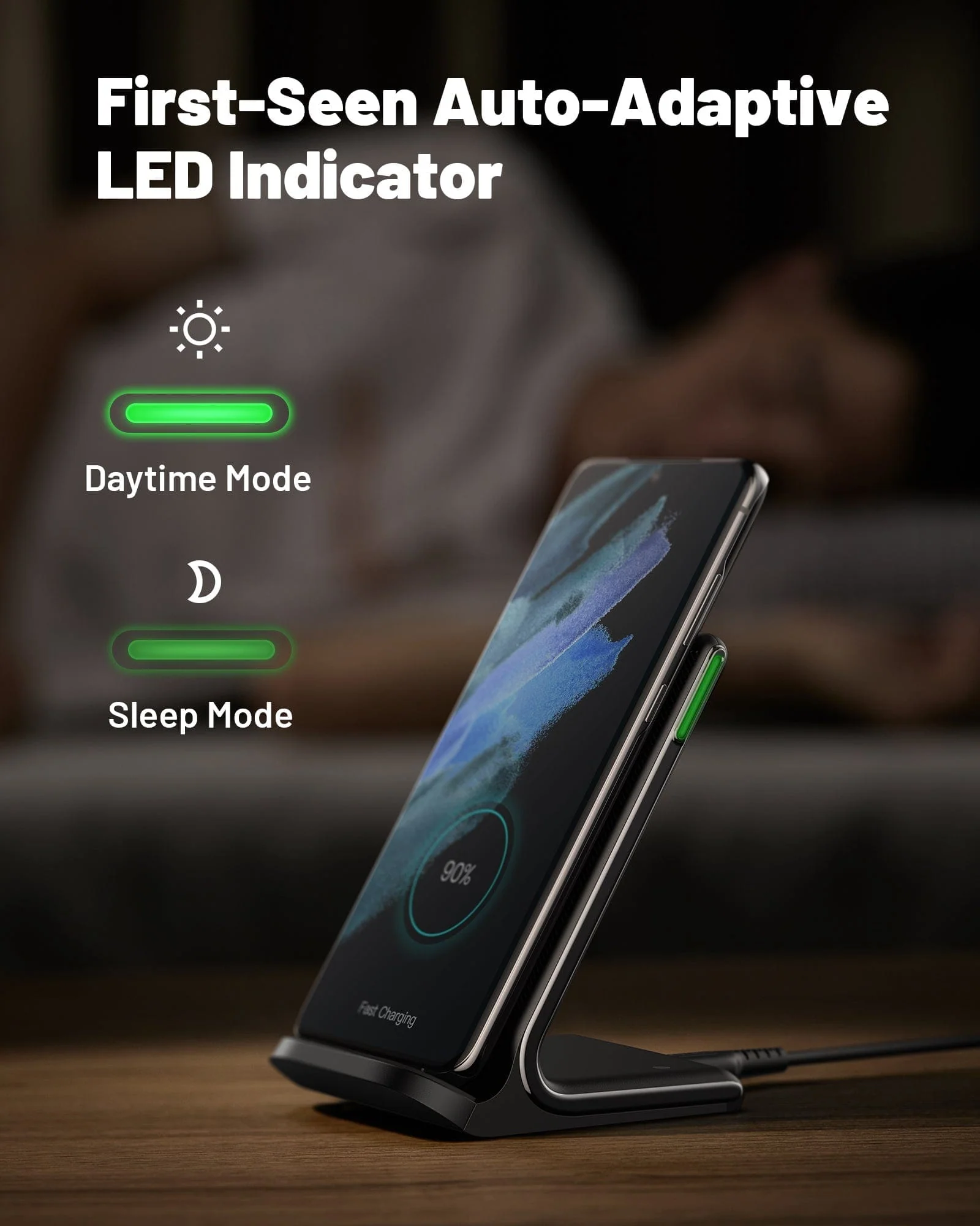 INIU I211 15W Qi-Certified Wireless Charger - Image 3
