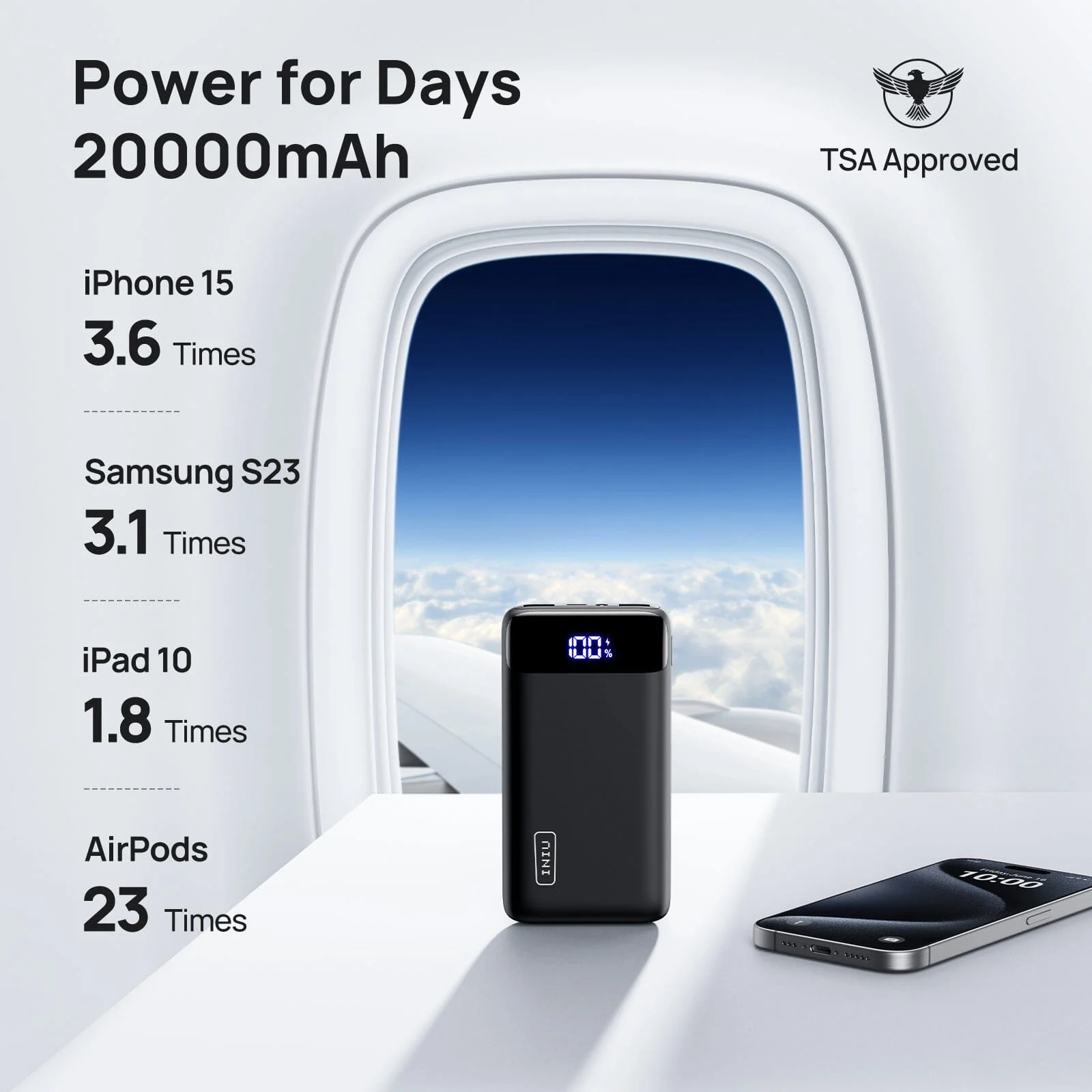 INIU B5 Power Bank 22.5W 20,000mAh - Image 11