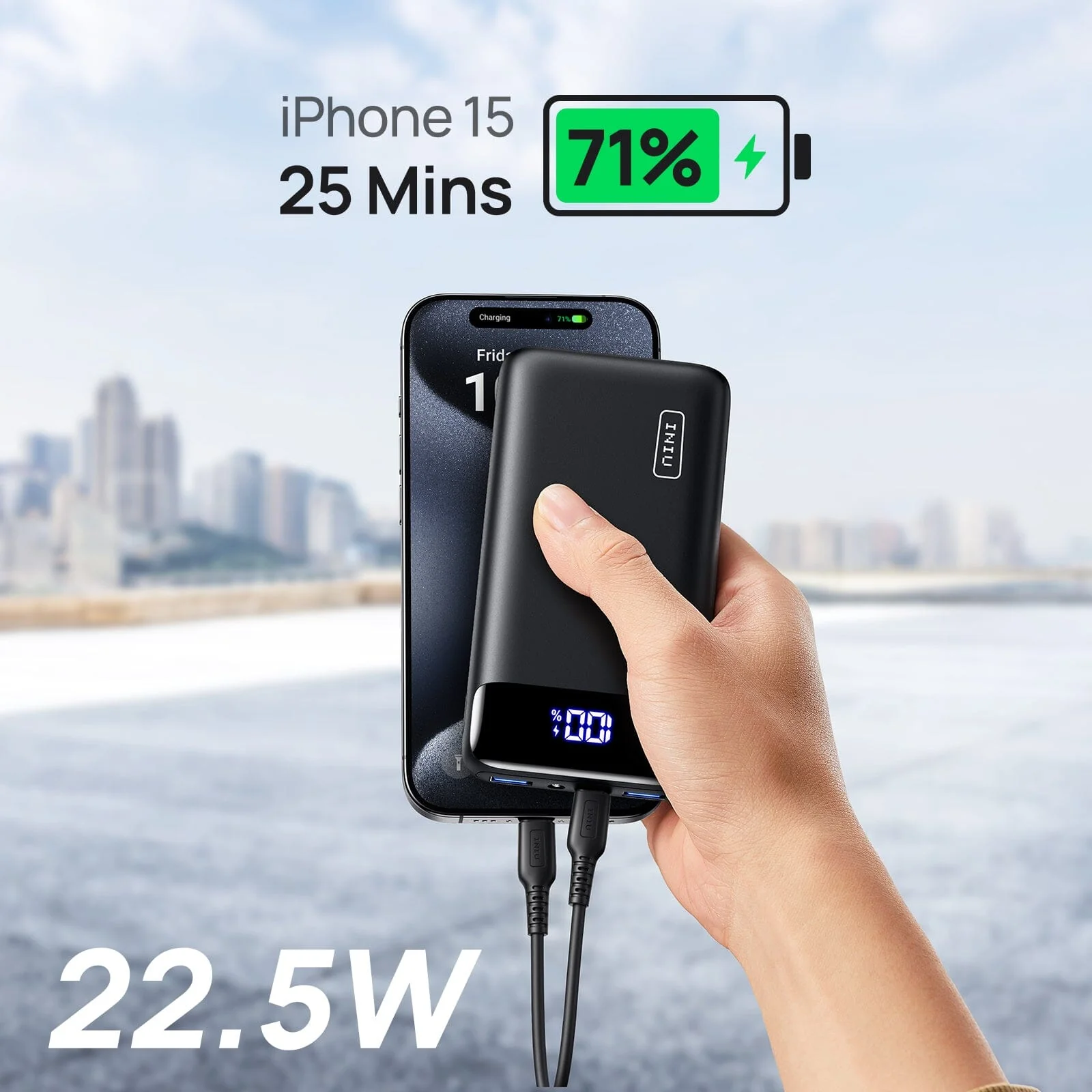 INIU B5 Power Bank 22.5W 20,000mAh - Image 9