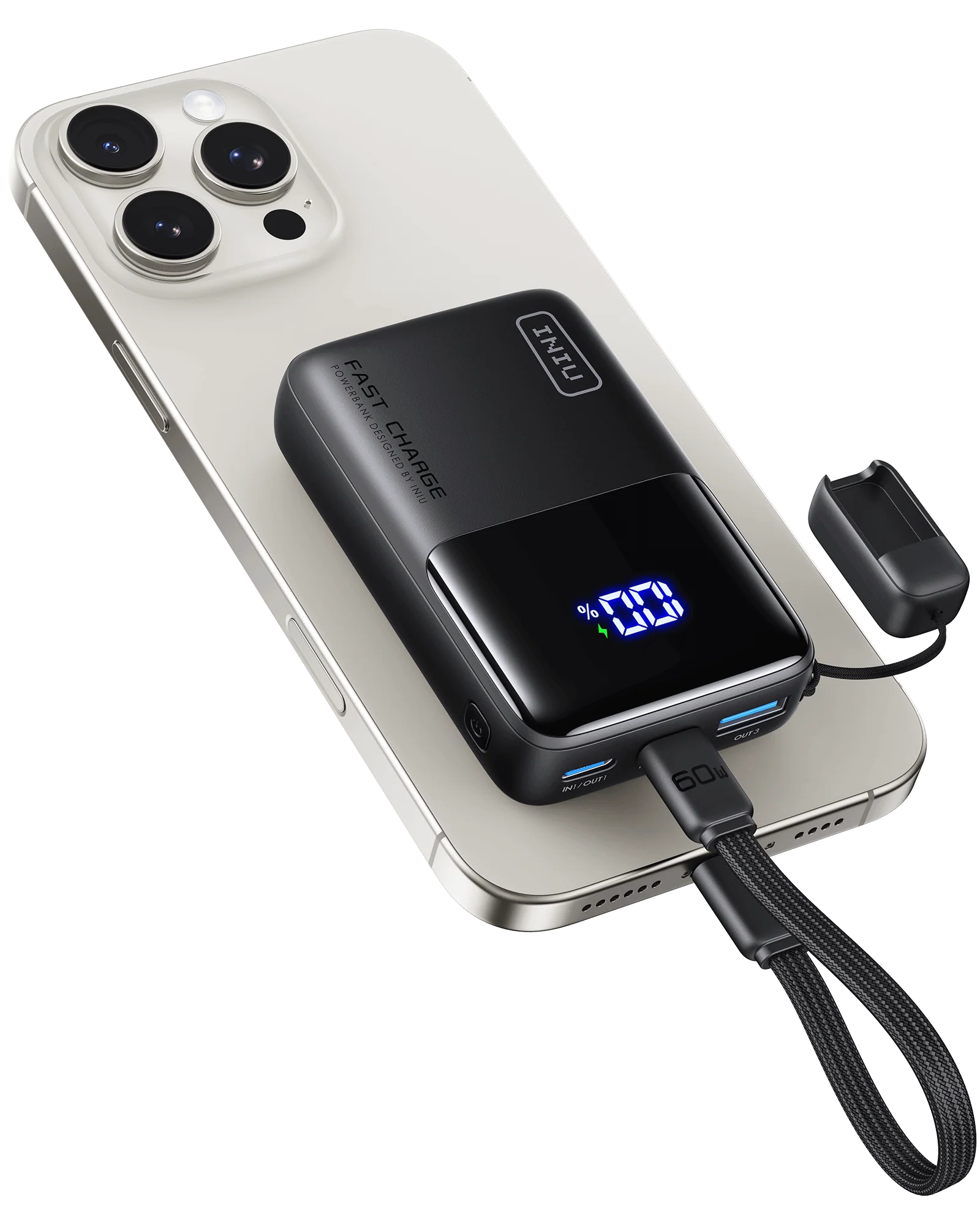 INIU P50-E1 Power Bank Black