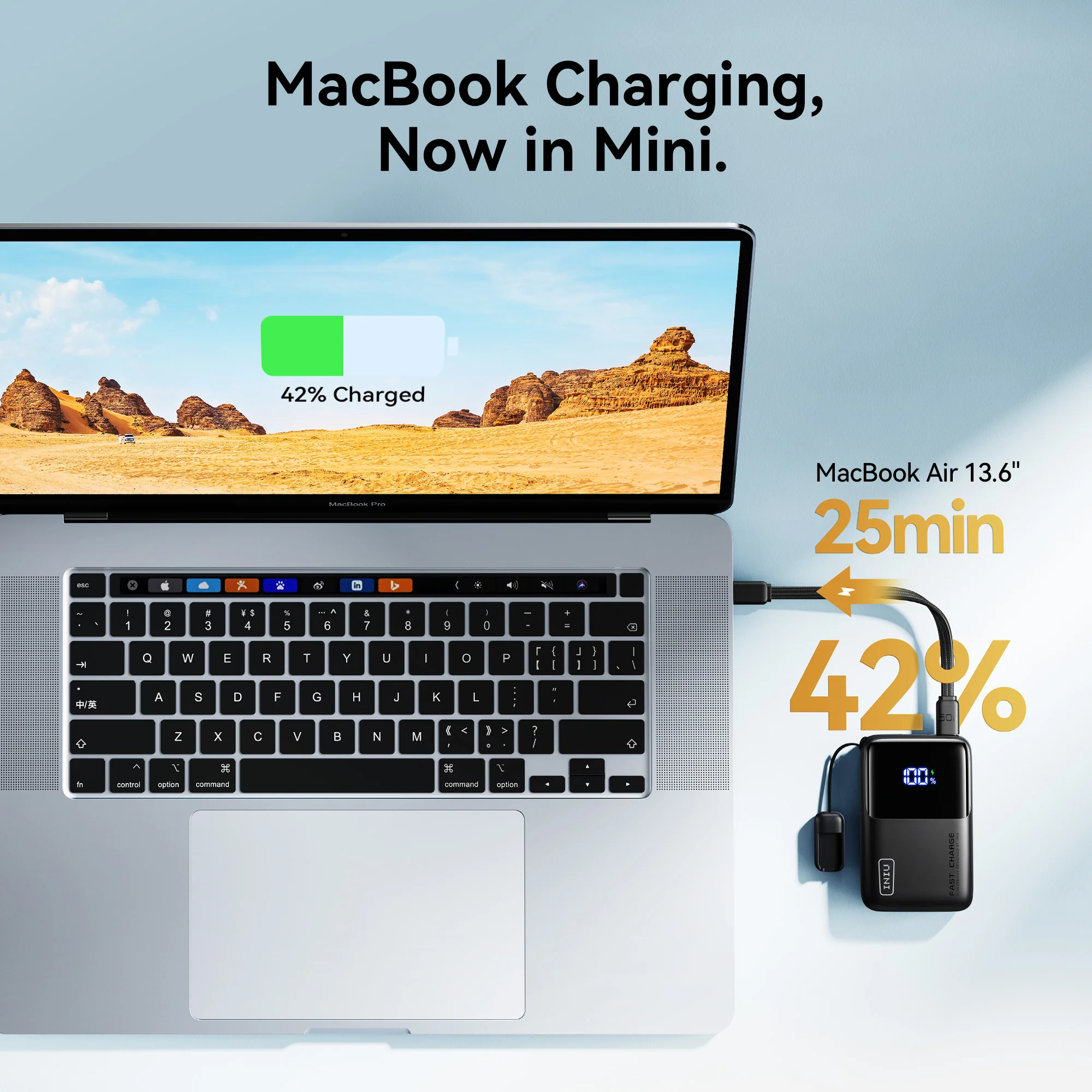 INIU P50-E1 Power Bank Black - Image 4