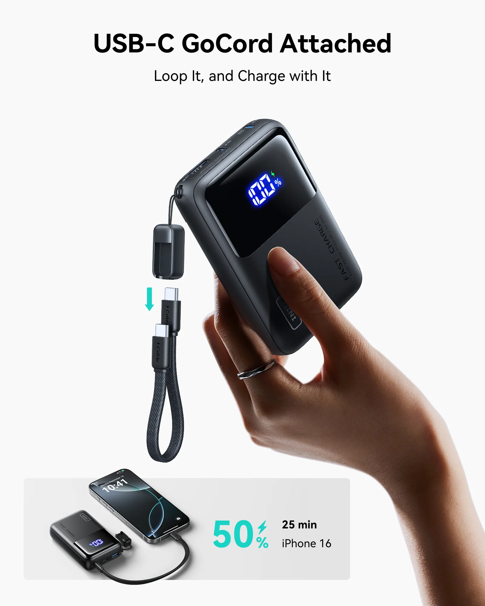INIU Cougar P62 Power Bank Smallest 65W 20000mAh - Image 7
