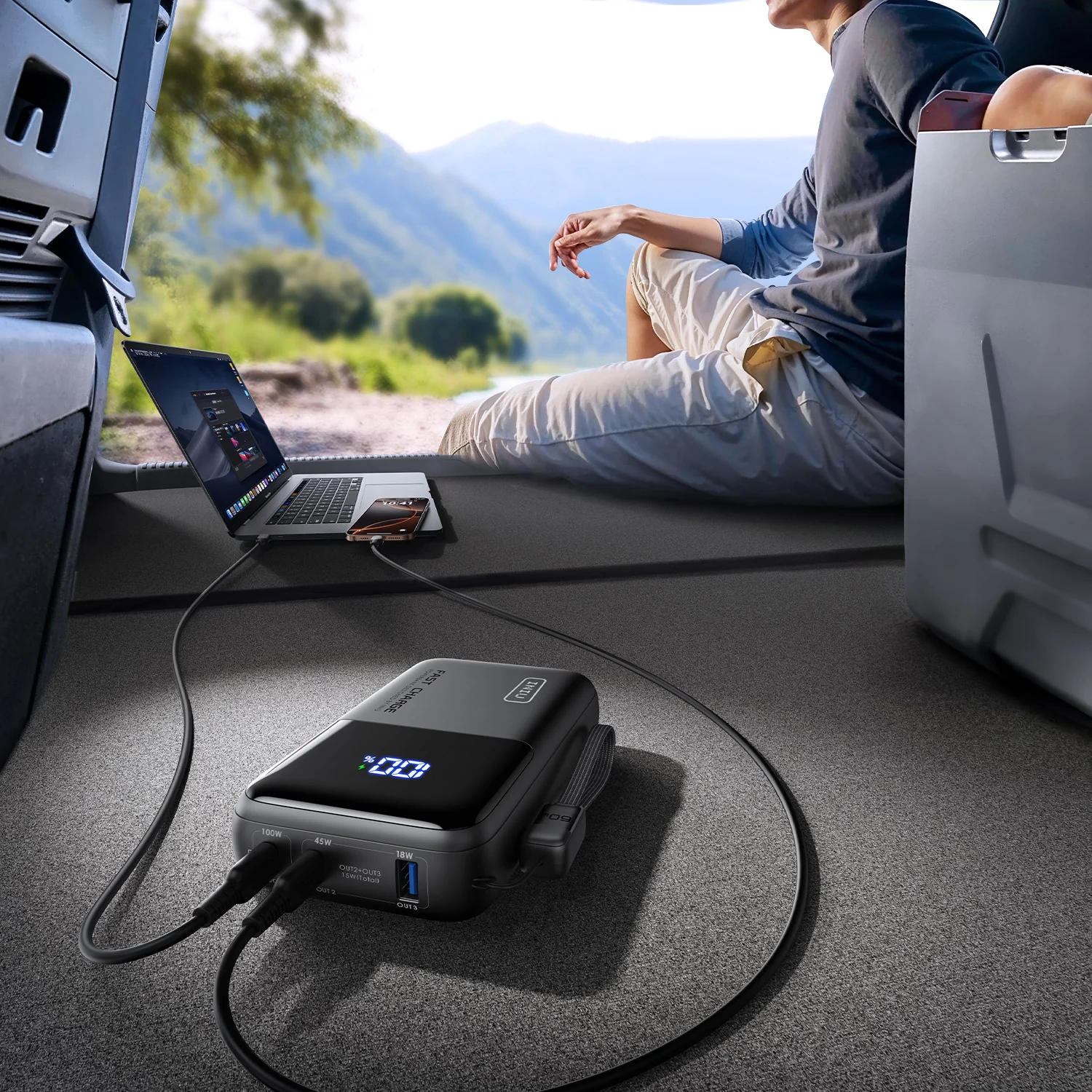 INIU Cougar P63 100W High Capacity Laptop Power Bank | 25000mAh - Image 10