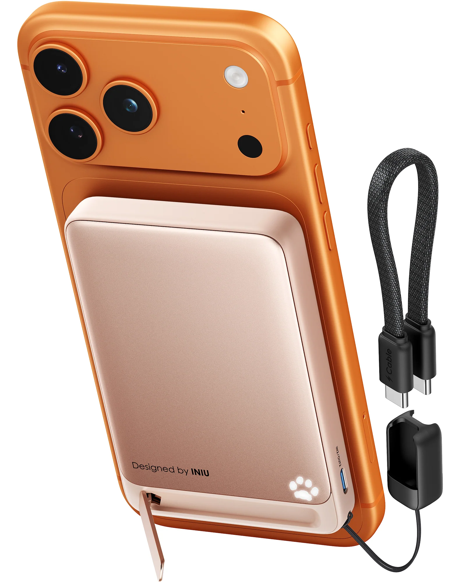 INIU SnapGo P73 Qi2 15W Magnetic Slim Power Bank | 10000mAh - Image 9