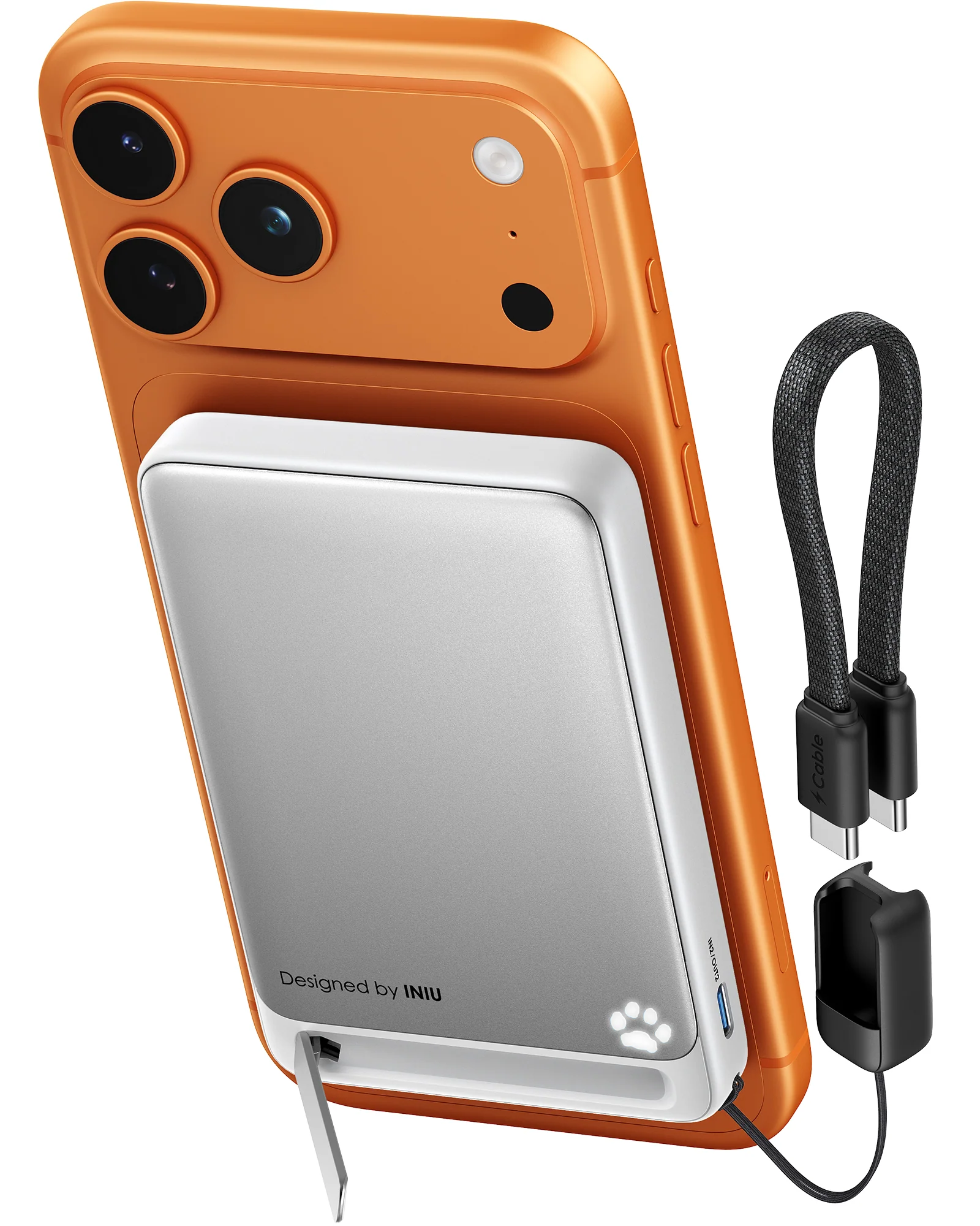 INIU SnapGo P73 Qi2 15W Magnetic Slim Power Bank | 10000mAh - Image 8