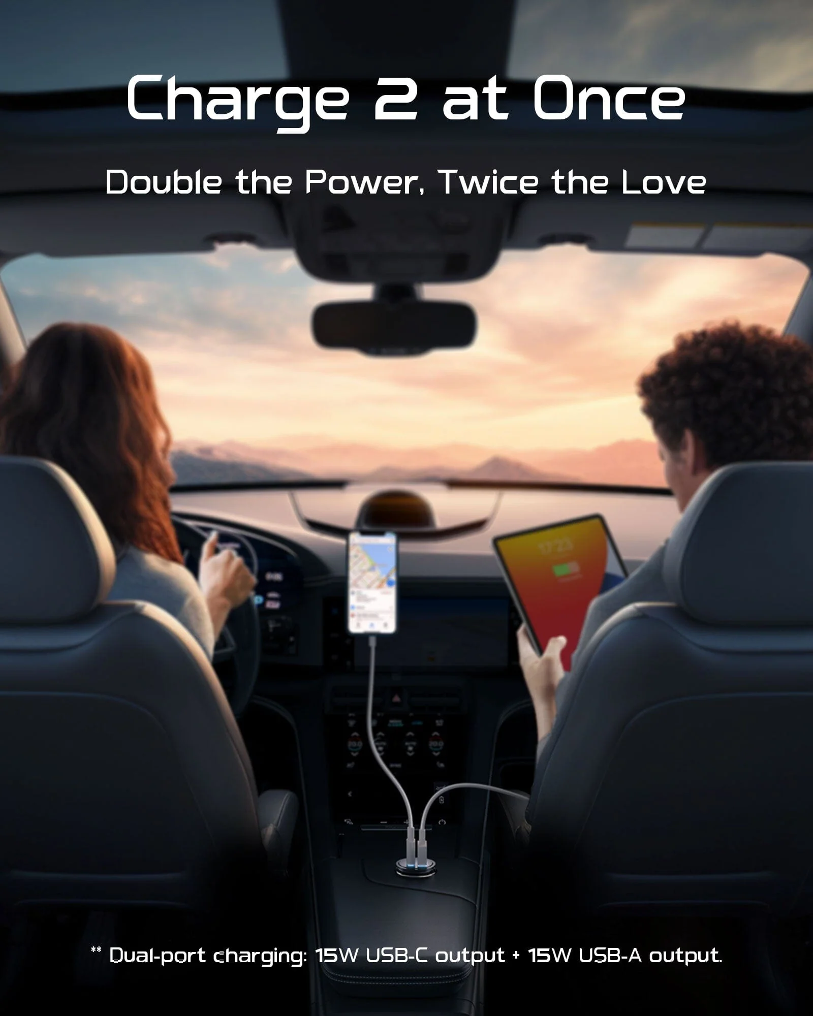 INIU I710 2-Port Fast Car Charger 60W - Image 5