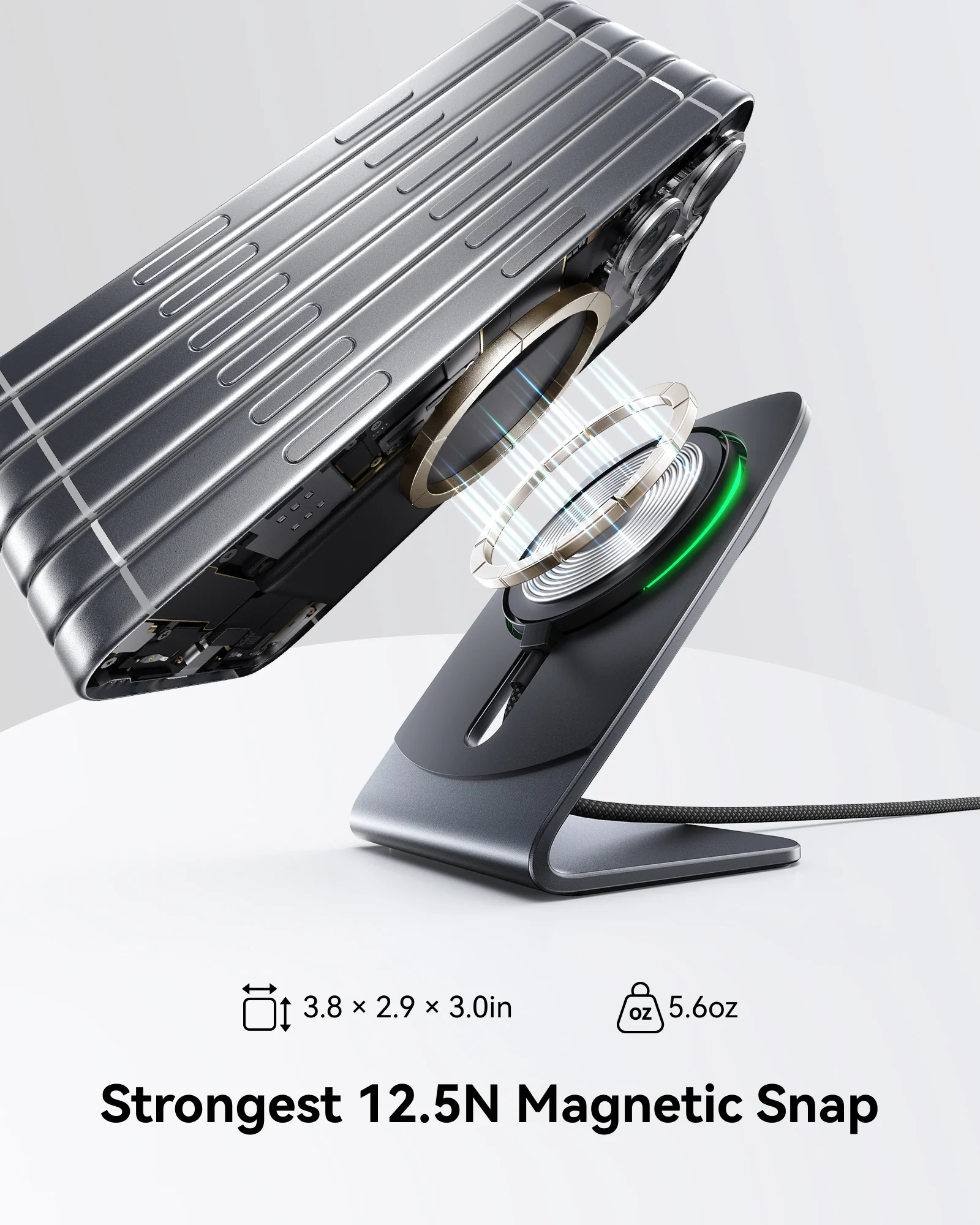 INIU SnapGo W21 Qi2 15W Magnetic Wireless Charger - Image 7