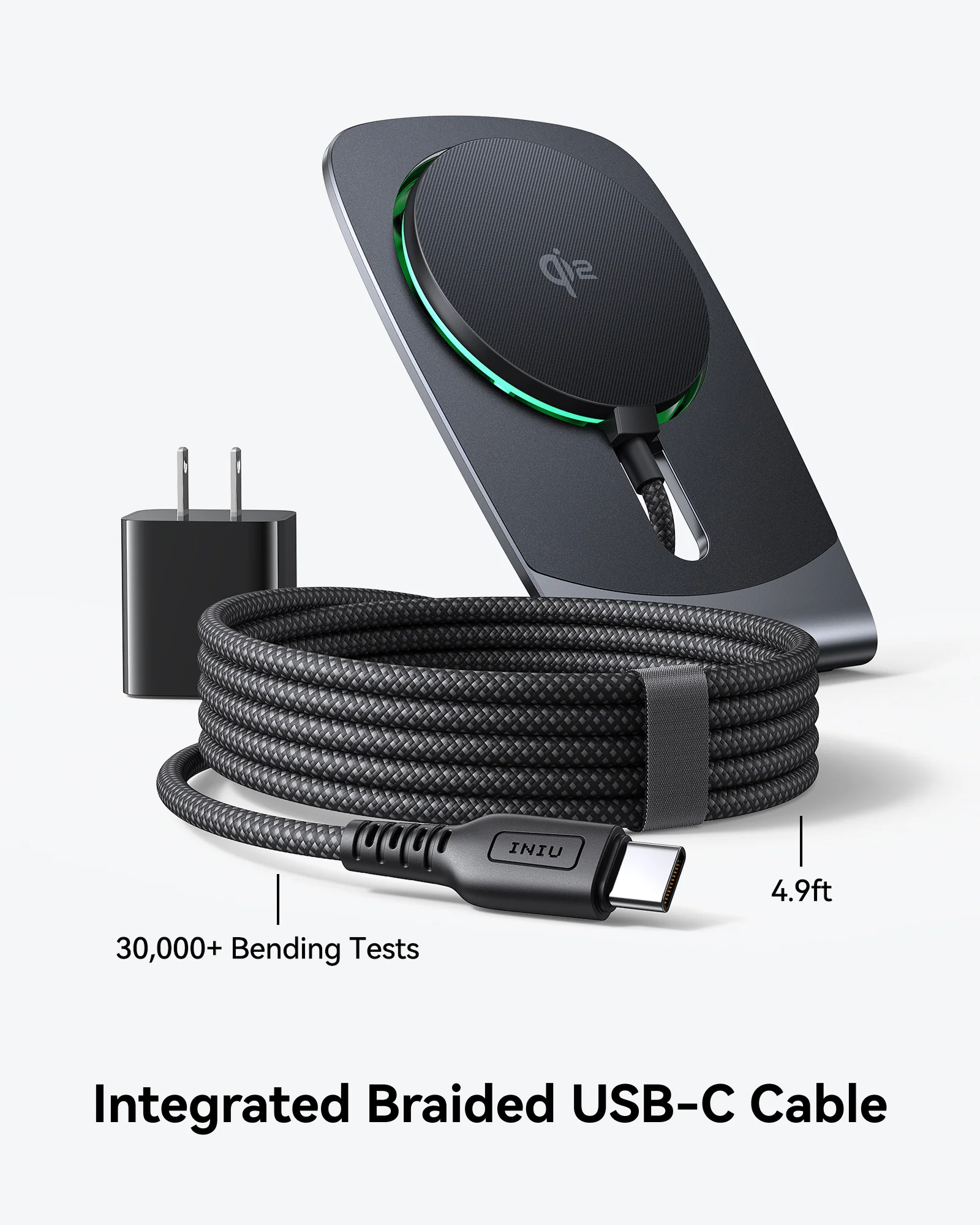 INIU SnapGo W21 Qi2 15W Magnetic Wireless Charger - Image 9