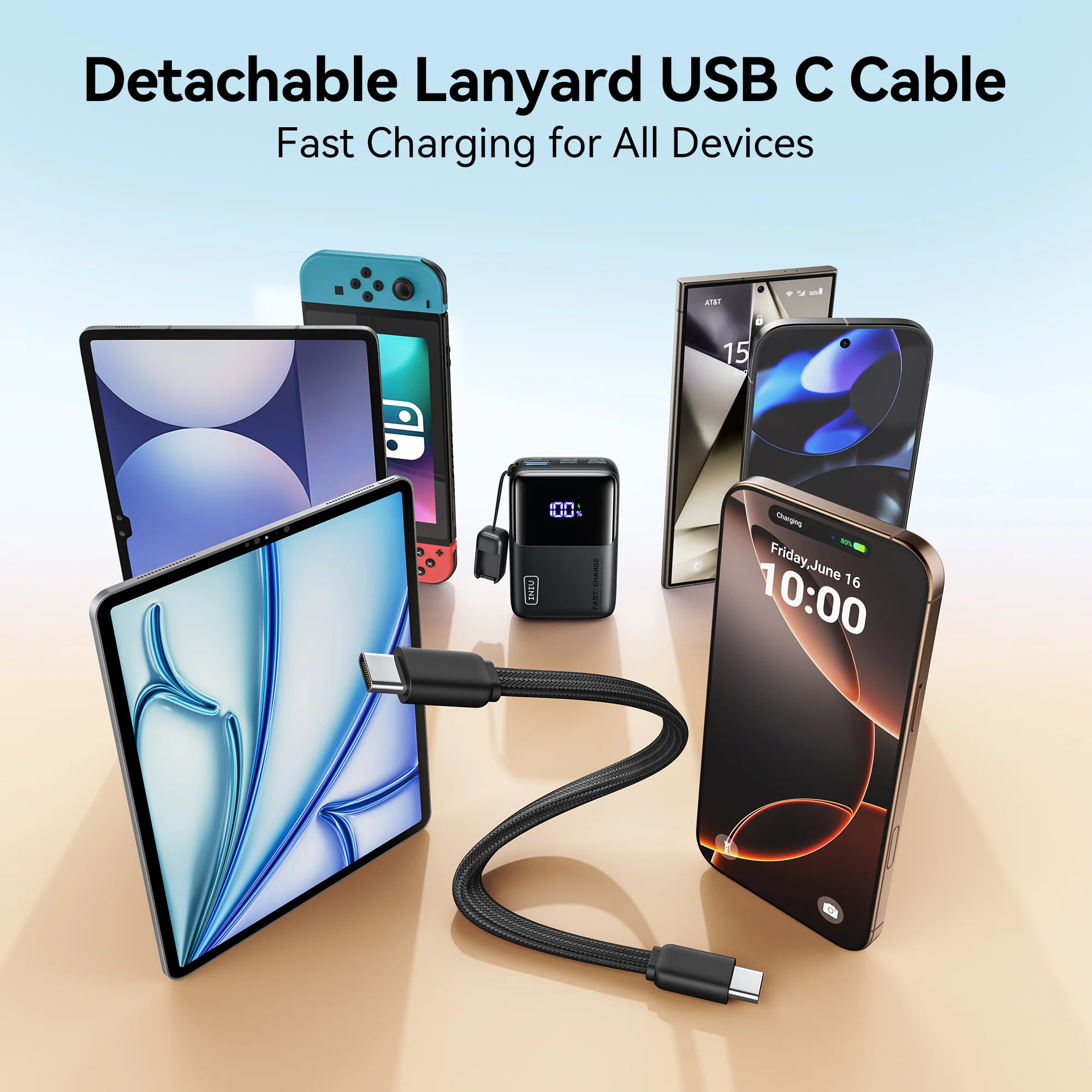 INIU Carry P50 Power Bank 45W Smallest 10,000mAh - Image 5